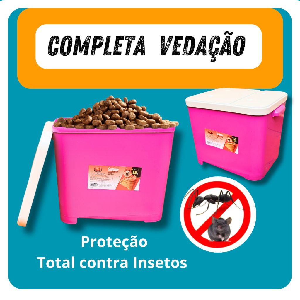 Foto-do-Porta-Racao-de-15-Kg-com-pa-dosadora-2 Como Armazenar a Ração do Seu Pet de Forma Correta
