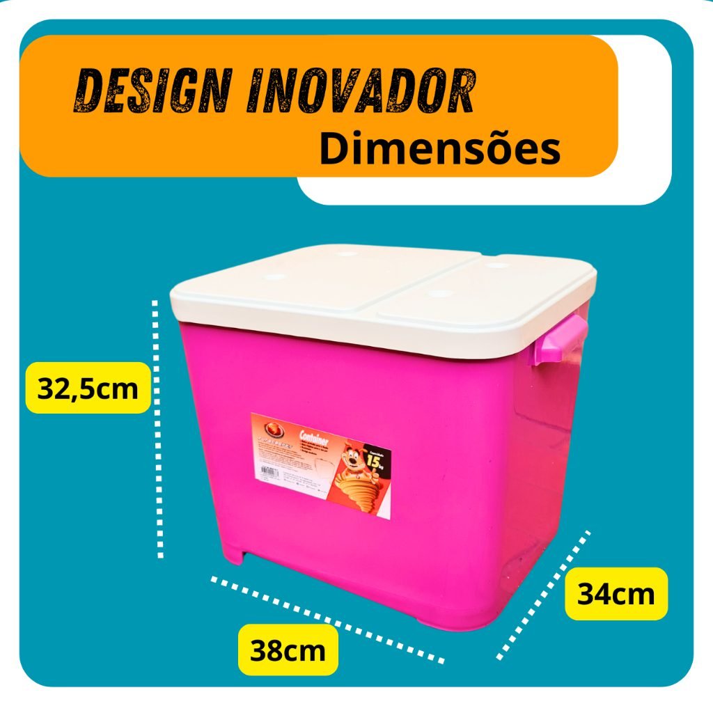 Foto-do-Porta-Racao-de-15-Kg-com-pa-dosadora-3 Como Armazenar a Ração do Seu Pet de Forma Correta