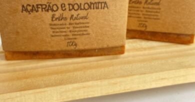 Sabão açafrao e dolomita