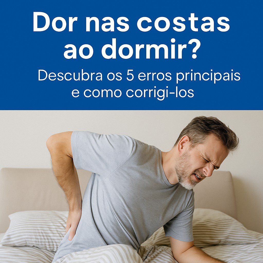  Os 5 Erros que Causam Dor nas Costas ao Dormir